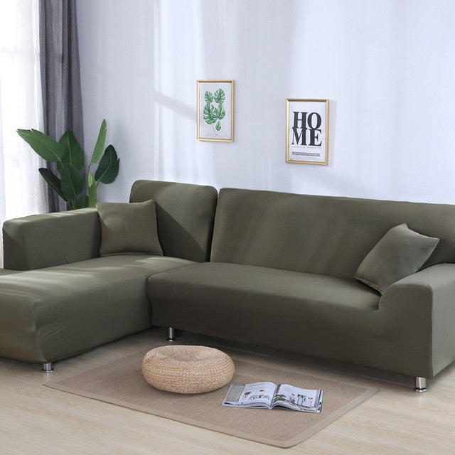 Magic Sofa Stretchable Cover - LShape