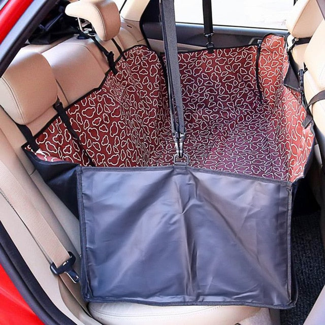 WATERPROOF PET CAR SEAT COVER FOR DOGS AND CATS